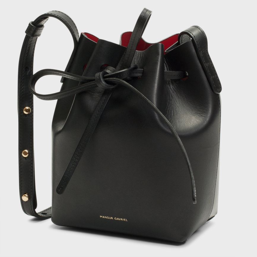 Women's Mansur Gavriel Mini Mini Bucket Bags Black | AU M425SY